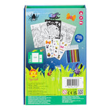 TIGER TRIBE Colouring Set - Backyard Bugs back cover