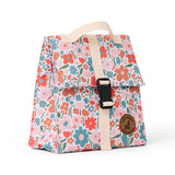 CRYWOLF Insulated Lunch Bag - Flower Market angle view