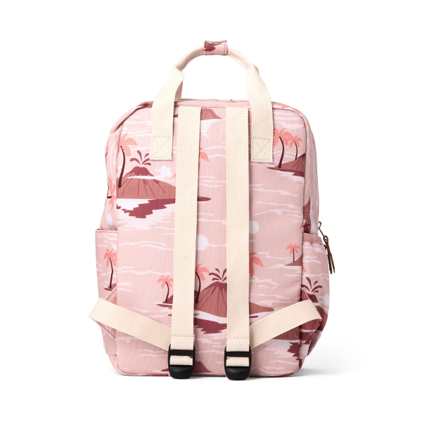 CRYWOLF Mini Backpack - Sunset Lost Island back view