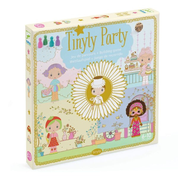 DJECO Tinyly Party Board Game boxed