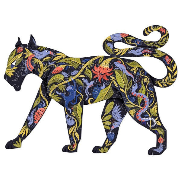 DJECO Panther 150pc Art Puzzle completed