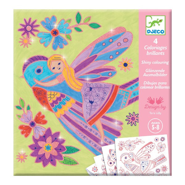 DJECO Small Wings Colouring boxed
