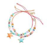 DJECO You & Me Heishi Stars Beads Set finished bracelets