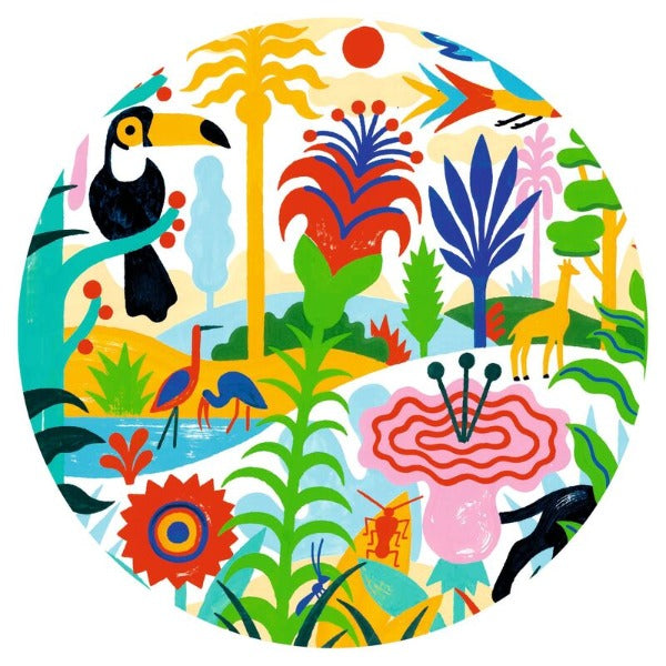 DJECO Jungle 100pc Gallery Puzzle detail view