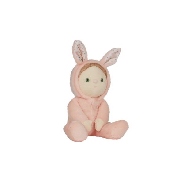 OLLI ELLA Dinky Dinkum Fluffle Family - Babbit Bunny - angle view