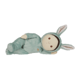 OLLI ELLA Dinky Dinkum Fluffle Family - Biscuit Bunny lying on side