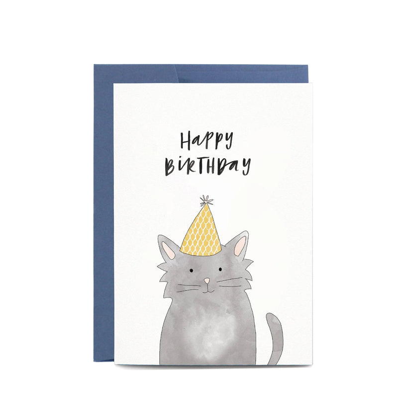 IN THE DAYLIGHT - Birthday Cat Greeting Card