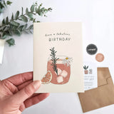 Hand holding IN THE DAYLIGHT - Birthday Cocktail Greeting Card