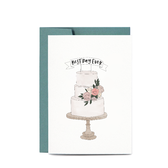 IN THE DAYLIGHT - Wedding Cake Greeting Card