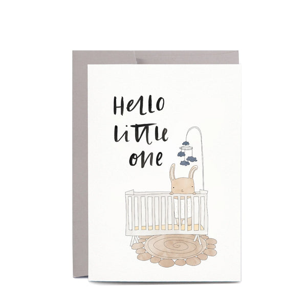 IN THE DAYLIGHT - Baby Crib Greeting Card