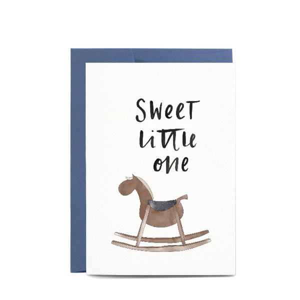 IN THE DAYLIGHT - Rocking Horse Greeting Card