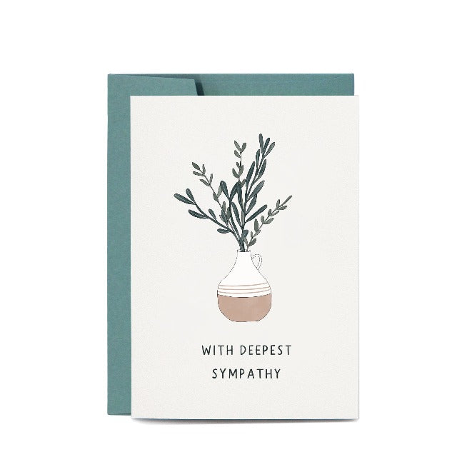 IN THE DAYLIGHT - Deepest Sympathy Branches Greeting Card