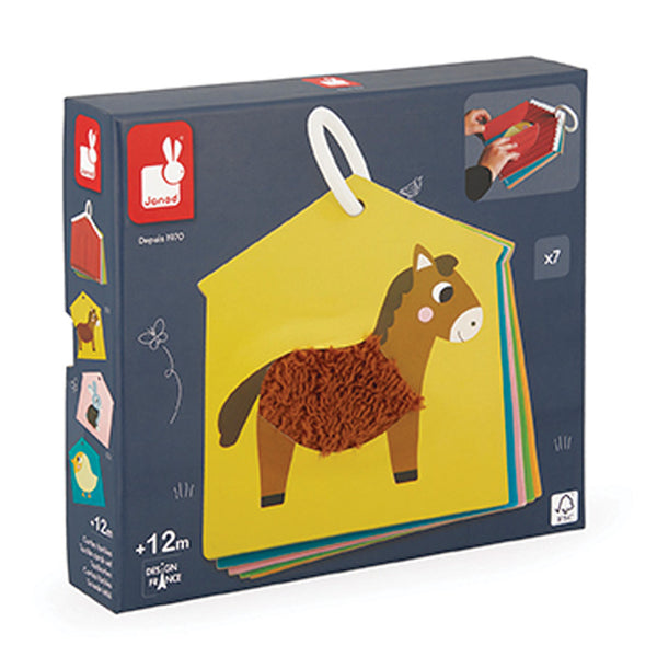 JANOD Tactile Cards - Farm boxed