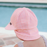 Back view of toddler wearing BEDHEAD HATS Swim Legionnaire Hat - Skipper