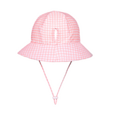 Back view of BEDHEAD HATS Ponytail Swim Bucket Beach Hat - Skipper