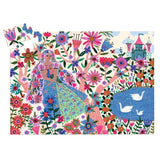DJECO The Princess and Her Peacock 36pc Silhouette Puzzle