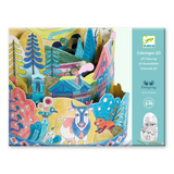 DJECO On Top of the World Colouring Diorama