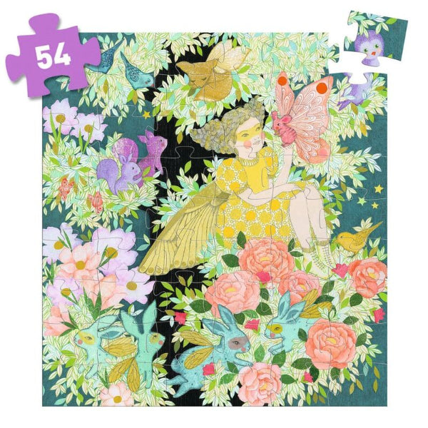 DJECO Flora's Tree 54pc Silhouette Puzzle