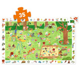 DJECO Little Friends Garden 35pc Obervation Puzzle