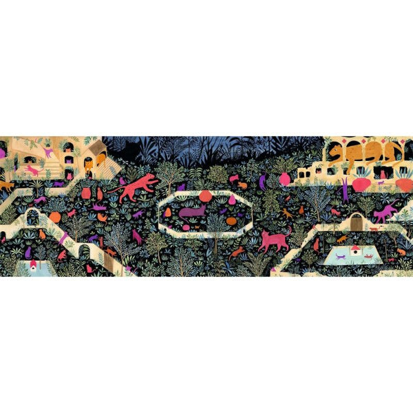 DJECO The Kingdom of Cats 500pc Gallery Puzzle with Poster