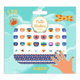 DJECO 120 Mediterranean Nail Stickers