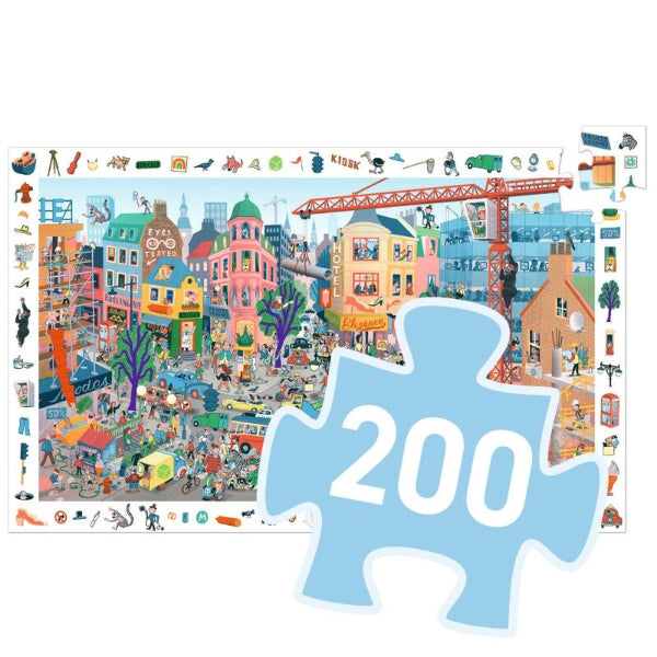 DJECO The City 200pc Observation Puzzle