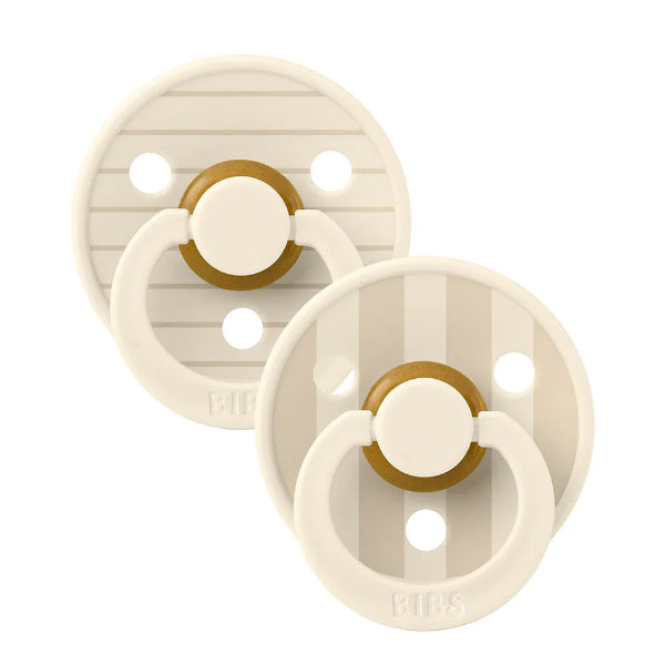 BIBS Studio Colour - Pin Ivory Vanilla Mix 2 Pack