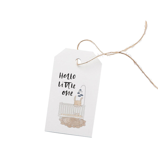 IN THE DAYLIGHT - Baby Crib Gift Tag