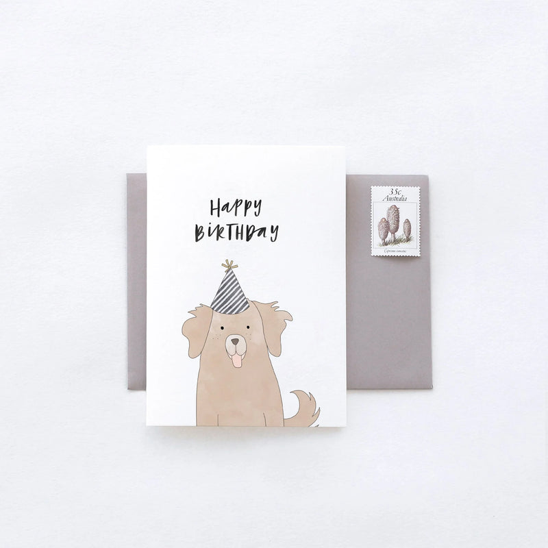 IN THE DAYLIGHT - Birthday Dog Greeting Card WITH ENVELOPE