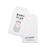 Front & back of IN THE DAYLIGHT - Bundle of Joy Gift Tag