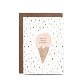 IN THE DAYLIGHT - Sweet Birthday Ice Cream Greeting Card