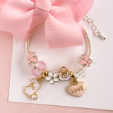 LAUREN HINKLEY Bunny Charm Bracelet