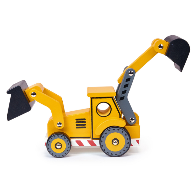 MENTARI The Backhoe levers raised