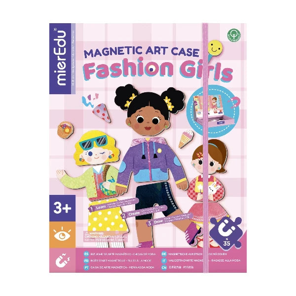 MIEREDU Magnetic Art Case - Fashion Girls - front cover of box
