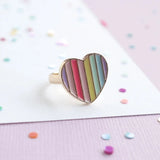 MON COCO Candy Heart Ring