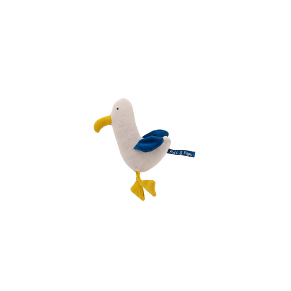 MOULIN ROTY Puce & Pilou - Marco the seagull rattle in box