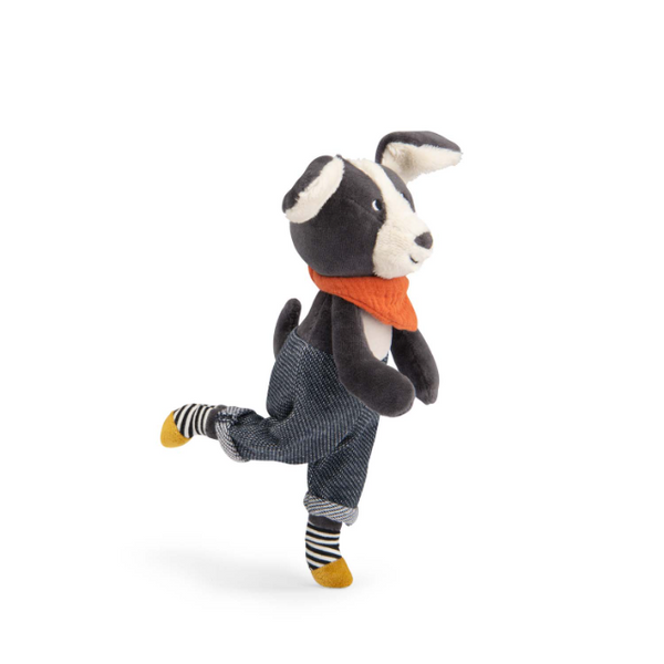 Side view of MOULIN ROTY Puce the Dog 26cm