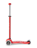 Red scooter with white accents