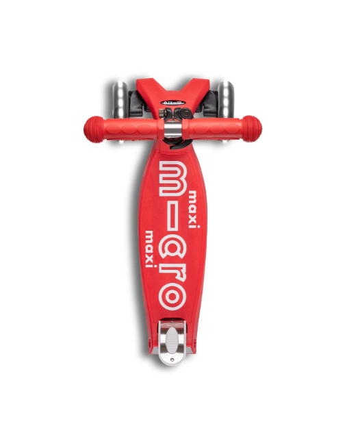 Red scooter with white Micro labelling