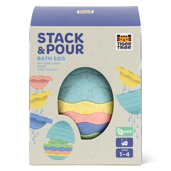 Tiger Tribe Bath Egg boxed