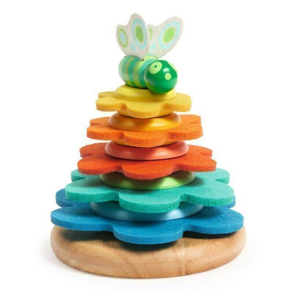 DJECO Butterflower Colourful Stacker