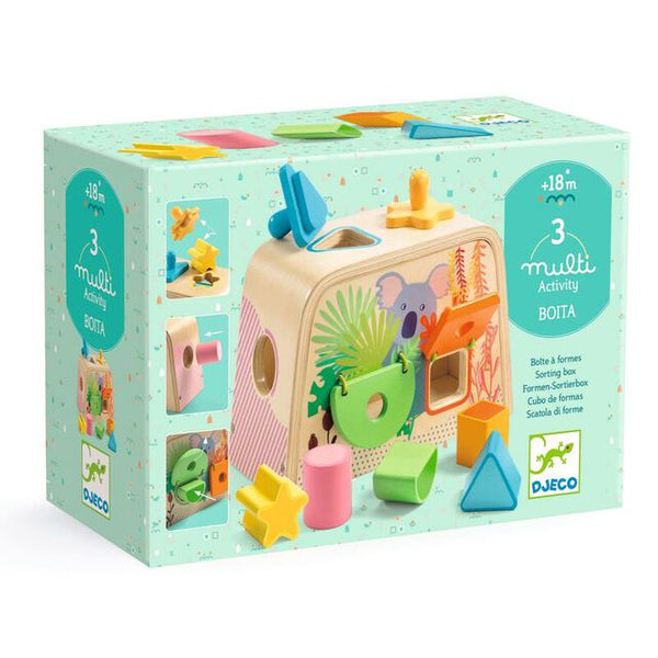 DJECO Multi Boita Shape Sorter boxed
