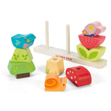 LE TOY VAN Stacking Woodland Garden pieces