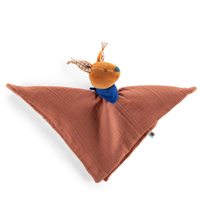 MOULIN ROTY Pommes des Bois Muslin Squirrel Comforter