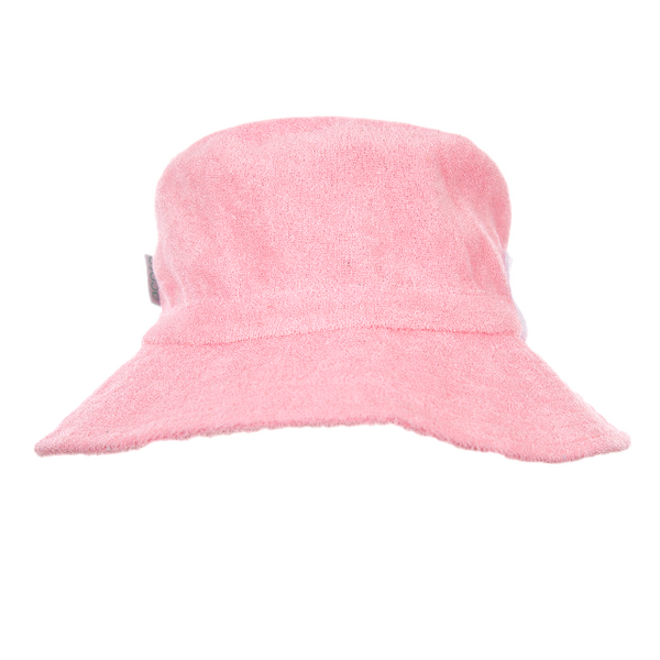 ACORN Terry Towelling Bucket Hat - Light Pink