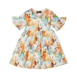 ROCK YOUR BABY Icelandic Ponies Bell Sleeve Dress