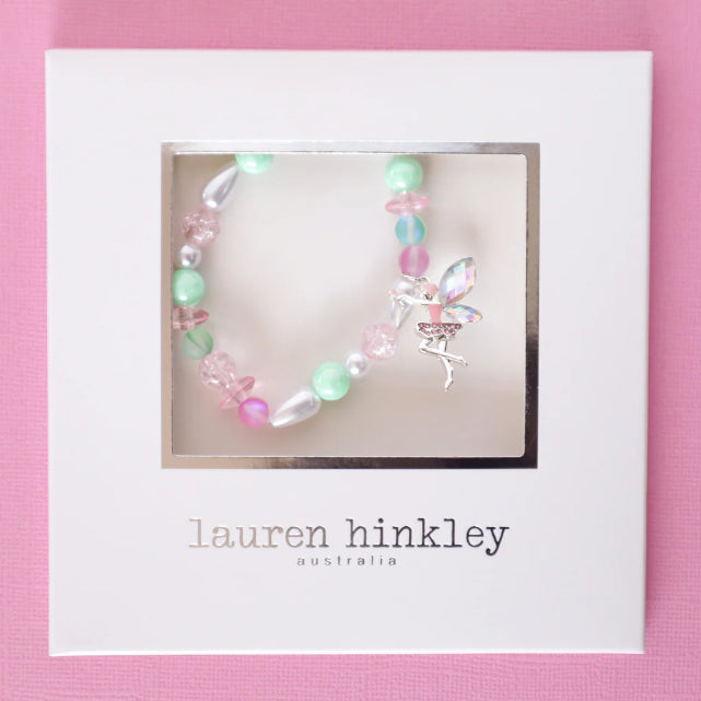 LAUREN HINKLEY Fairy Magic Elastic Bracelet in packaging