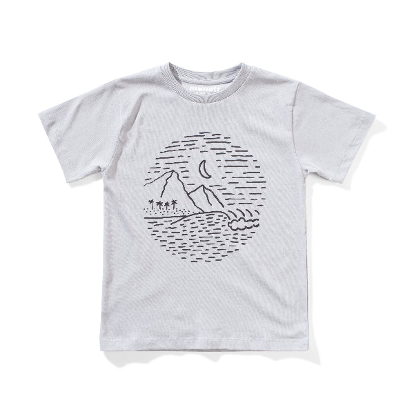 MUNSTER KIDS Oasis SS Tee - Charcoal