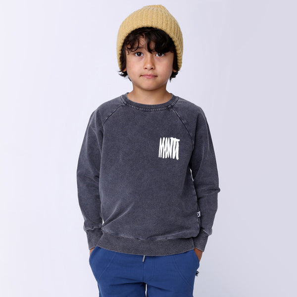 Child wearing MINTI Logo Crew