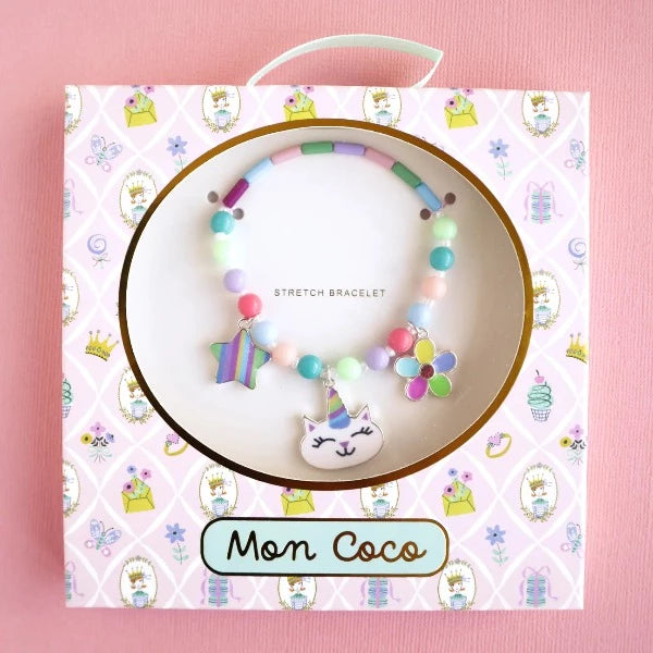MON COCO Caticorn Smile Bracelet BOXED